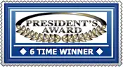 Presidents Award Winner year after year