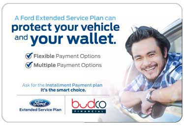 We offer payment plans with 0% interest for Ford Protect purchases to make it even more affordable