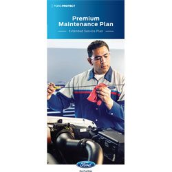 Ford Protect Premium Maintenance plan â€“ includes oil changes, inspections, and wear items

